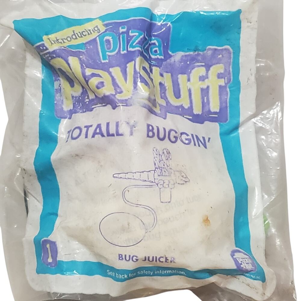 1999 Pizza Hut Pizza Play Stuff Totally Buggin New in Package